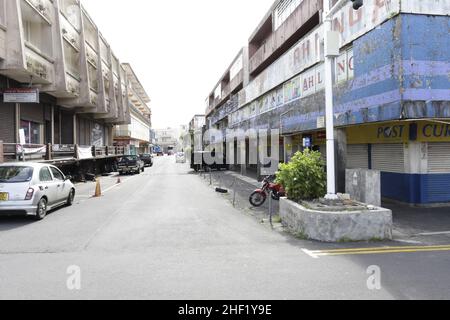 Arcade Salaffa Curepipe, Mauritius Stockfoto