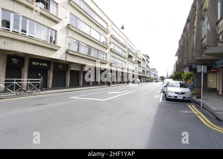 Arcade Salaffa Curepipe, Mauritius Stockfoto