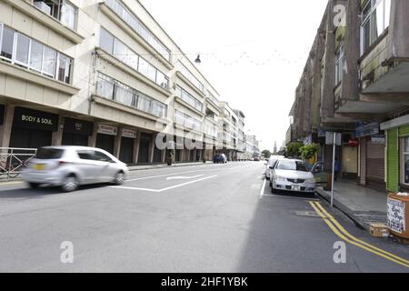 Arcade Salaffa Curepipe, Mauritius Stockfoto