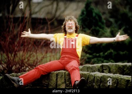 Der britische Folk-Sänger und Songwriter Mike Harding Stockfoto