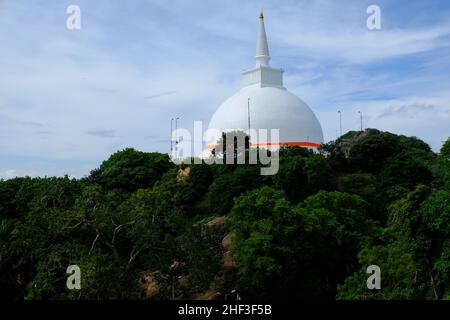 Sri Lanka Mihintale - Maha Stupa - Maha Seya Stockfoto