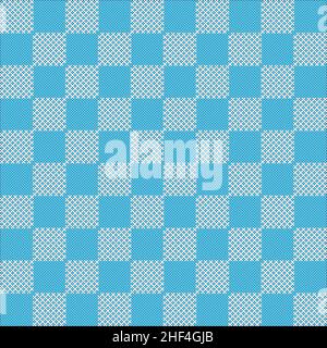 Vichy-Gingham-Textur. Stock Vektor