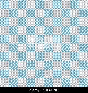 Vichy-Gingham-Textur. Stock Vektor