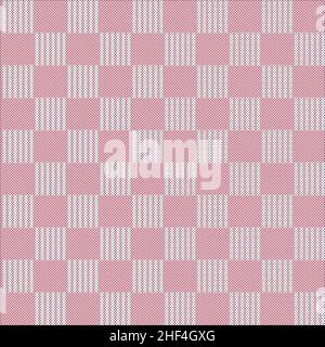 Vichy-Gingham-Textur. Stock Vektor