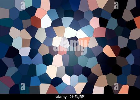 Abstrakter Hintergrund geometrische Wabenform Muster. Stockfoto