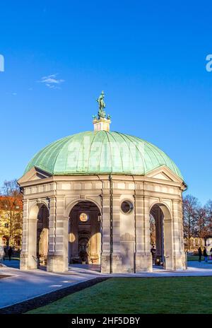 Diana Tempel in München Deutschland im Hofgarten Stockfoto