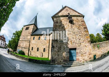 St. Michaels Kirche in Fulda Deutschland Stockfoto