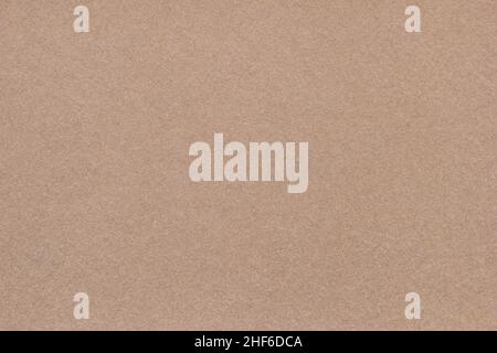 Strukturierter brauner Vintage-Papier-Hintergrund. Horizontaler Hintergrund für Design, Nahaufnahme Stockfoto
