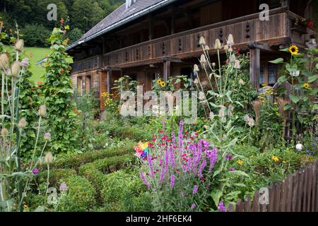 Trub im Oberen Emmental, Schweiz Stockfoto