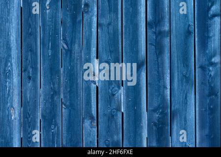 Holzvertäfelung, Weichholz, Wand, verwittert, Maserung Stockfoto