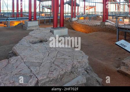 LVR-Römermuseum, LVR-Archäologischer Park Xanten, Xanten, Niederrhein, Nordrhein-Westfalen, Deutschland Stockfoto