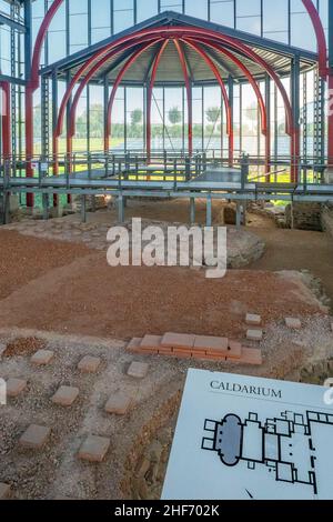 LVR-Römermuseum, LVR-Archäologischer Park Xanten, Xanten, Niederrhein, Nordrhein-Westfalen, Deutschland Stockfoto