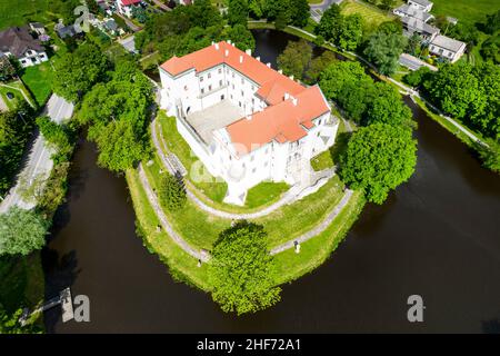 Europa, Polen, Woiwodschaft Masowien, Schloss in Szydlowiec Stockfoto