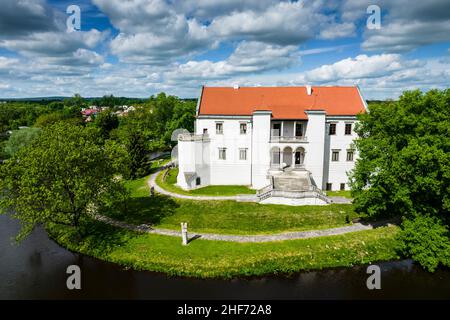 Europa, Polen, Woiwodschaft Masowien, Schloss in Szydlowiec Stockfoto