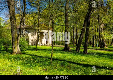 Europa, Polen, Woiwodschaft Lodz, Arkadia Park Stockfoto