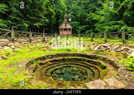 Europa, Polen, Swietokrzyskie, Swieta Katarzyna Stockfoto