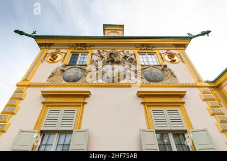 Europa, Polen, Woiwodschaft Masowien, Warschau - Wilanow-Palast Stockfoto
