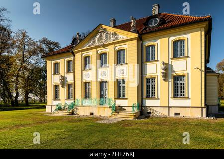 Europa, Polen, Woiwodschaft Podlachien, Branicki-Palast in Choroszcz Stockfoto