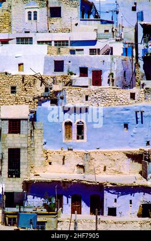 Ma'loula oder Maaloula, einem kleinen christlichen Ort in der Rif Dimashq Governatorats in Syrien. Stockfoto