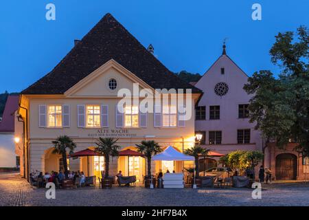 Alte Wache am Münsterplatz, Freiburg im Breisgau, Südschwarzwald, Baden-Württemberg, Deutschland Stockfoto