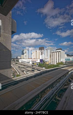 Downtown Miami, Florida, USA Stockfoto