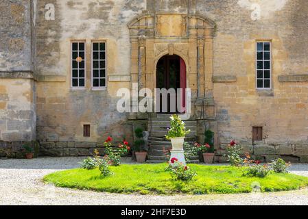 Frankreich, Lothringen, Pays de Stenay et du Val Dunois, Grand Est Region, Mouzay, Bier, Brasserie de Charmois Stockfoto