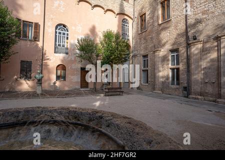 Ascoli Picieno in den Marken, Italien Stockfoto