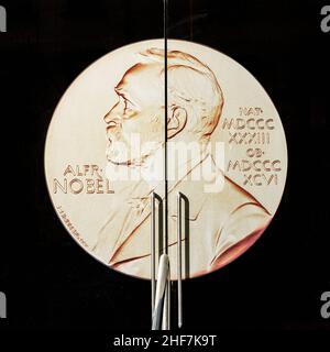 Schweden, Stockholm, Altstadt, Stortorget, Schwedische Akademie, Nobel Prize Museum, Eintritt Stockfoto