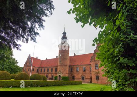 Randers, Overgard (Overgaard) Castle in Udbyneder, Jylland, Jütland, Dänemark Stockfoto