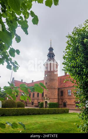 Randers, Overgard (Overgaard) Castle in Udbyneder, Jylland, Jütland, Dänemark Stockfoto