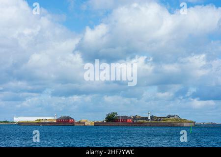 Kopenhagen, Koebenhavn, Trekroner Fort Island in Seeland, Sjaelland, Dänemark Stockfoto