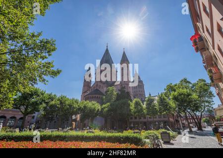 Deutschland, Rheinland-Pfalz, Mainz, Martinskirche Stockfoto