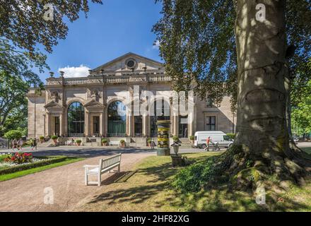 Deutschland, Hessen, Wiesbaden, Blick auf das Kurhaus mit Casino Stockfoto