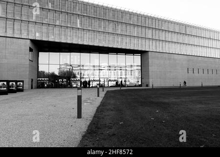 Filmschule, HFF, Architektur, München, Staatliches Museum für Ägyptische Kunst, Kunstbereich Stockfoto