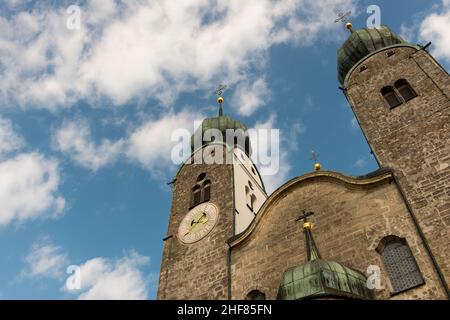 Klosterkirche Baumburg, St., Margarethen, Chiemgau, Bayern Stockfoto