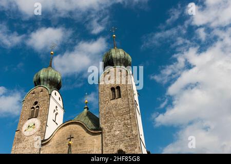 Klosterkirche Baumburg, St., Margarethen, Chiemgau, Bayern Stockfoto