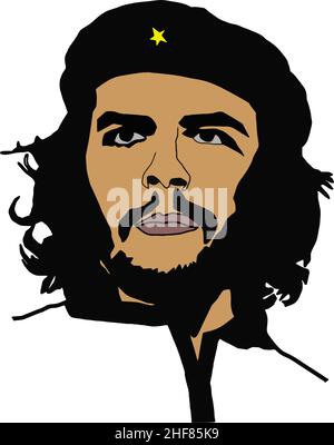 Che Guevara Vektor-Logo Stock Vektor