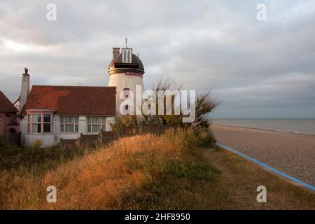 Fort Green Mill, Aldeburgh, Suffolk, vor der Restaurierung, England Stockfoto