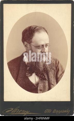 Sarony, Napoleon (1821-1896) - Wilkie Collins (1824-1889) im Jahr 1874 1. Stockfoto