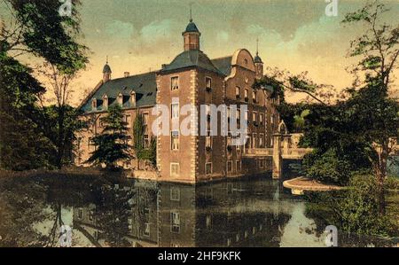 Schloss Borbeck 1910. Stockfoto