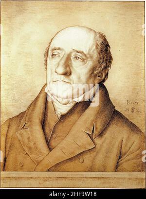 Schnorr von Carolsfeld - Bildnis des Reichsfreiherrn Karl vom und zum Stein. Stockfoto