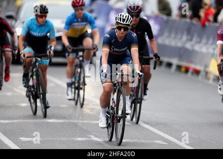 Ballarat, Australien, 15. Januar 2022. Emily petricola beim para-Cycling & Intellectually Impaired Road Race (WC4) im Rahmen der Australian Road National Championships am 15. Januar 2022 in Ballarat, Australien. Quelle: Brett Keating/Speed Media/Alamy Live News Stockfoto