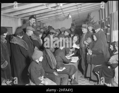 Scott's Run, West Virginia. (Arbeitslose Bergleute.) Stockfoto