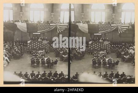 Die zweite Amtseinführung von Präsident Theodore Roosevelt am 4. März 1905 Stockfoto