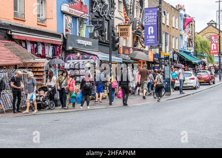 Camden Town London, Großbritannien Stockfoto