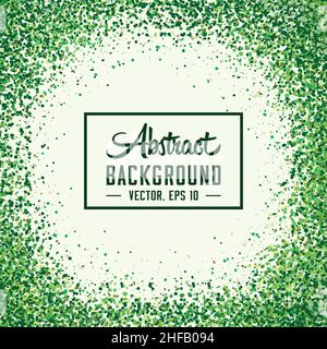 Abstrakte Glitzer-Textur und Hintergrund. Vektor und Illustration. Stock Vektor