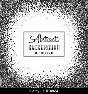 Abstrakte Glitzer-Textur und Hintergrund. Vektor und Illustration. Stock Vektor