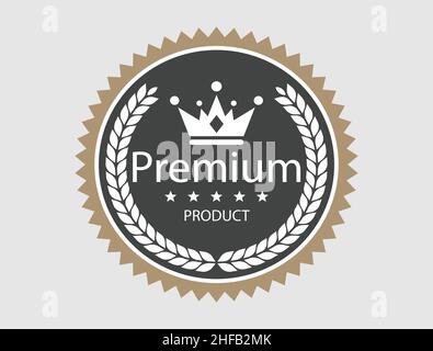 Vintage Retro Vektor-Logo, Premium-Qualität Stock Vektor