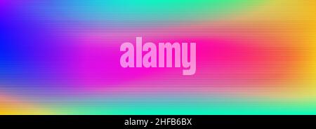 Abstrakt gestreifter linierten, horizontal leuchtenden Hintergrund. Scanbildschirm. Scanlines Karte mit Linien. Vektorgrafik Stock Vektor