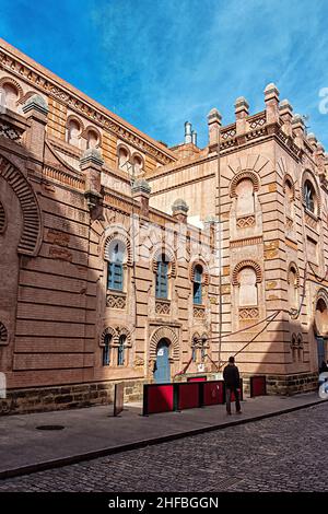 Gran teatro falla in der spanischen Stadt caracez Stockfoto